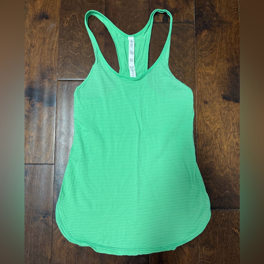 lululemon athletica Mint Green Ribbed Racerback One-Piece